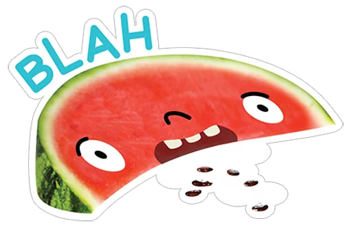 watermelon stiker 😧