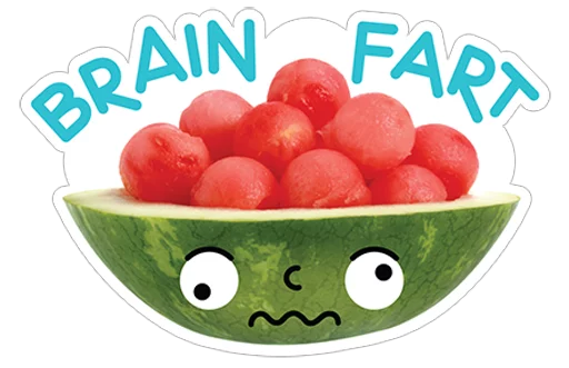 watermelon stiker 😩