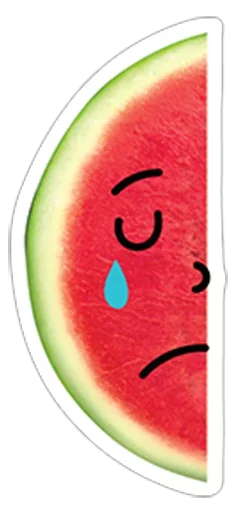 Стікер Telegram «Watermelon» 🍉