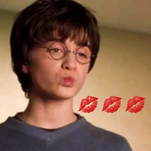Стікер Telegram «Harry Potter | Гарри Поттер» 😘