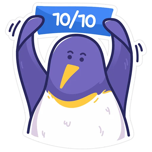 Telegram stickers Harsika: the Penguin