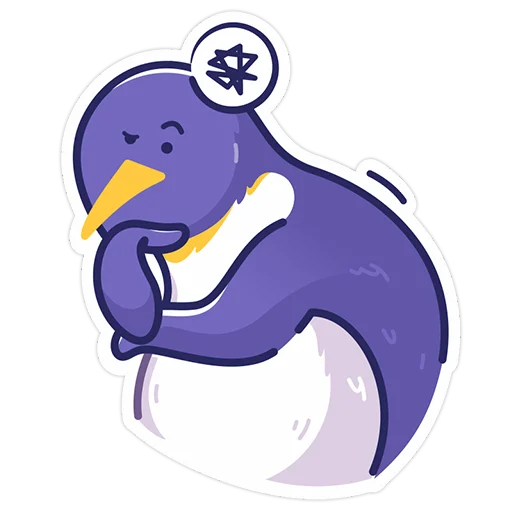 Harsika: the Penguin emoji 🤔