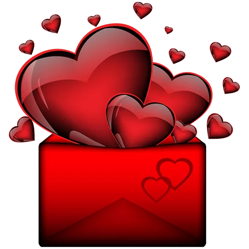 Telegram stikerlari Heart ♥️ Flower