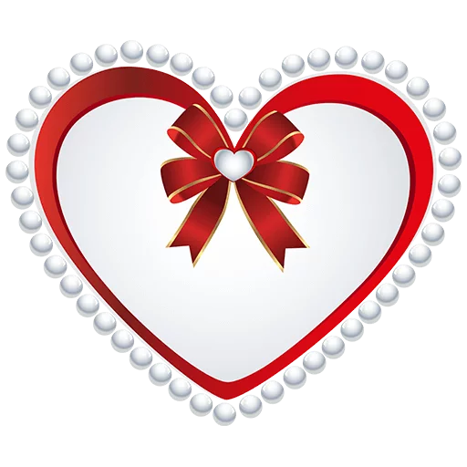 Стікер Telegram «Heart ♥️ Flower» ❤