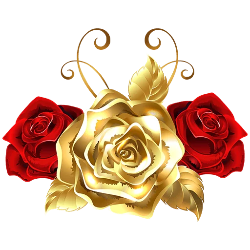 Heart ♥️ Flower stiker 💐
