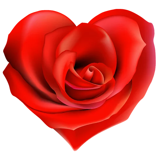 Стикер Telegram «Heart ♥️ Flower» ❤