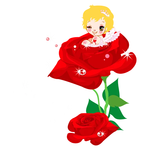 Heart ♥️ Flower emoji 🌹