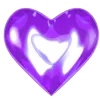 heart 💝 emoji 💜