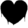 heart 💝 emoji 🖤