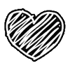 heart 💝 emoji 🖤