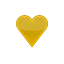 Heart emoji 💛