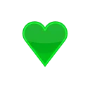 Heart emoji 💚