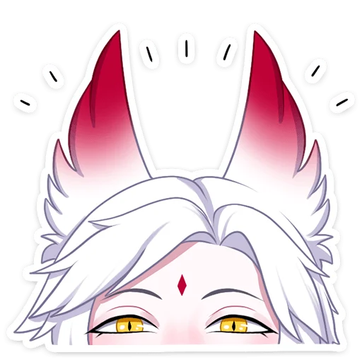 Telegram Sticker «Хидэ» 👀