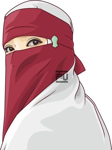 Эмодзи hijab-tyan ❤️