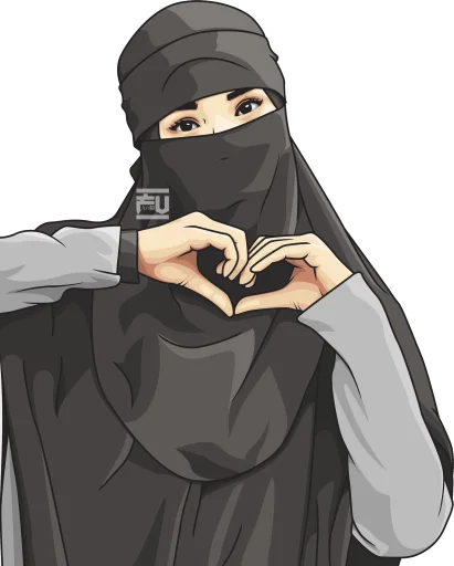Емодзі hijab-tyan ?
