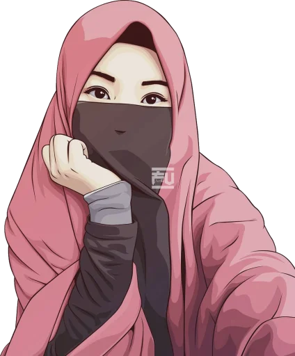 Telegram Sticker «hijab-tyan» ?