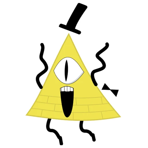 Стикер Bill Cipher 😱