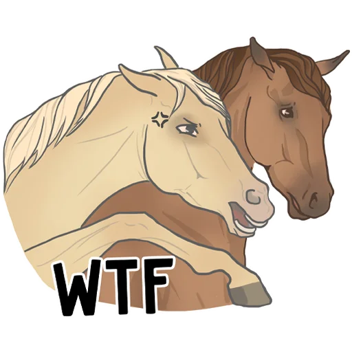 Horse Force emoji 😡