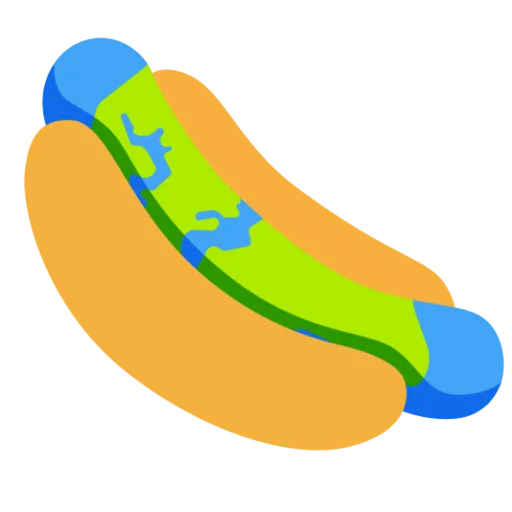 Стікер hot dogi dog 🌎