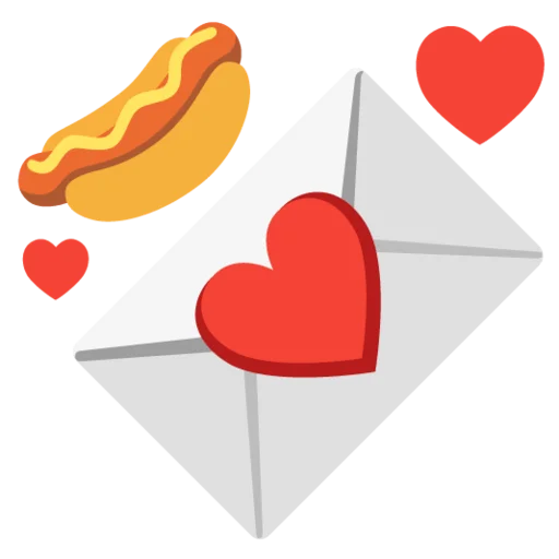 Telegram stiker «hot dogi dog» 💌