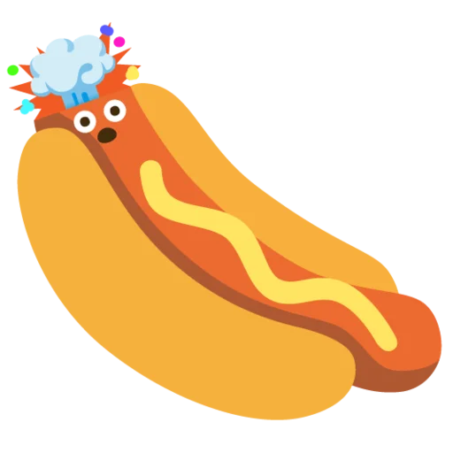 hot dogi dog sticker 🤯