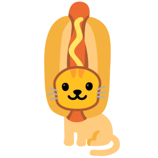 Telegram Sticker «hot dogi dog» 😺