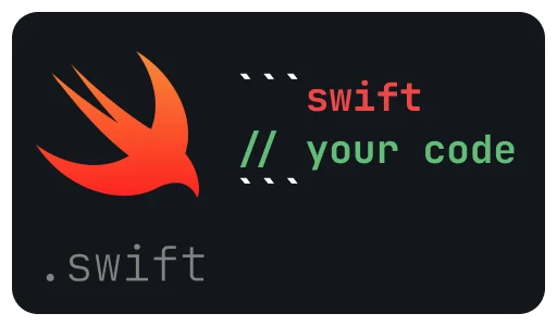 Стікер How to write code snippets ⌨️