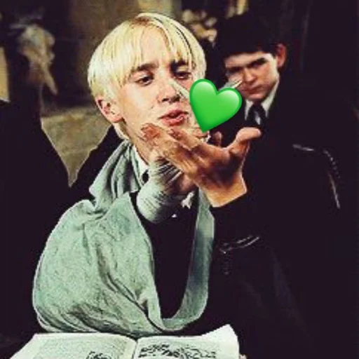 Telegram stiker «Fucking Draco Malfoy» 😘