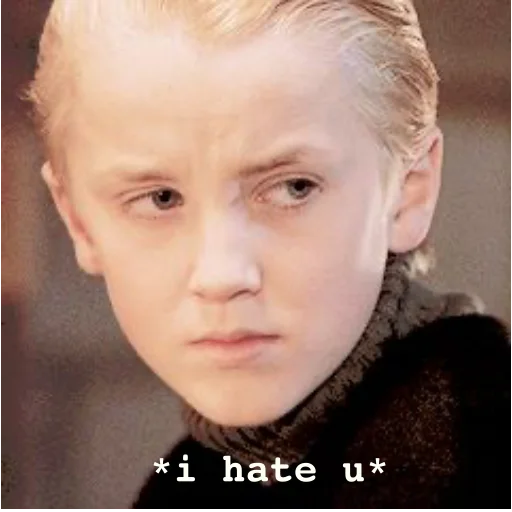 Fucking Draco Malfoy stiker 🖕