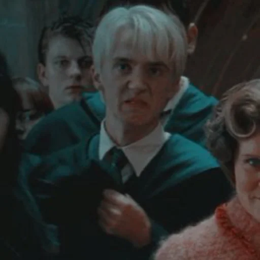 Telegram stiker «Fucking Draco Malfoy» 🤬