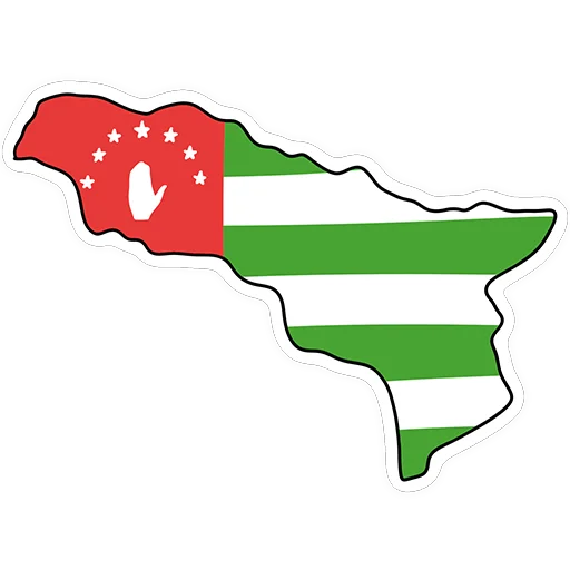 Стикер Telegram «HSE Abkhazia» 🗺️