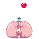 Емодзі Human Organs 😘