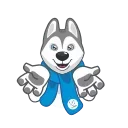 Ulayka the Husky emoji 🐾