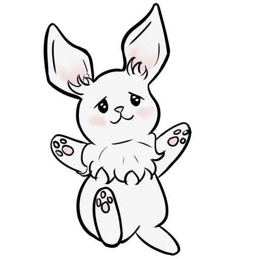 Стикер Telegram «little bunny» 🤗