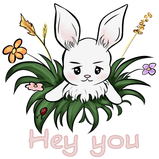 Эмодзи little bunny 😉