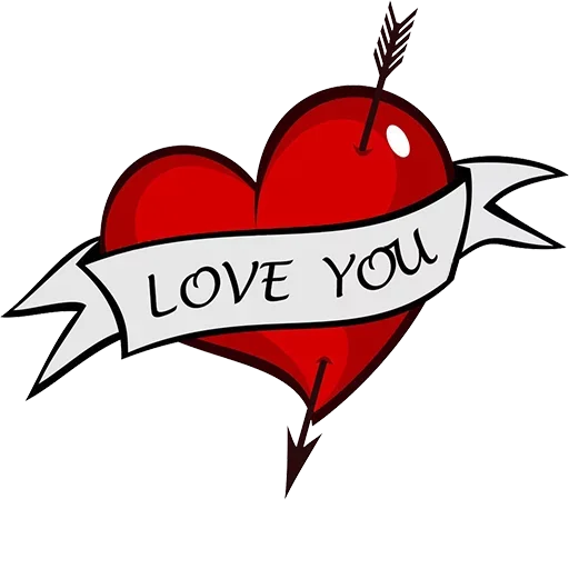 ❤ I love you sticker 😍