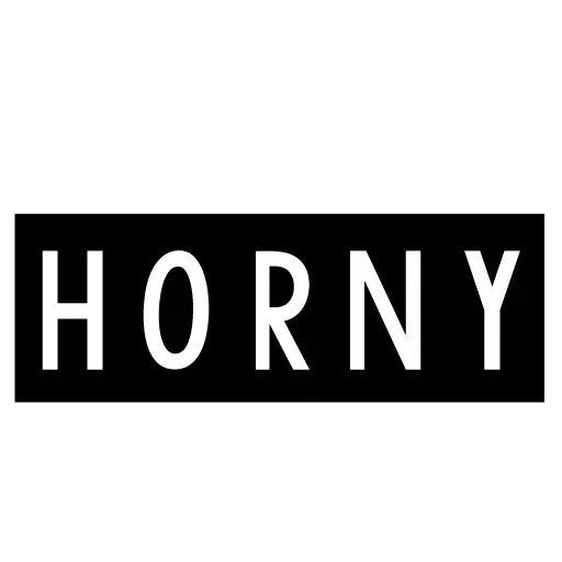 Iam Horny sticker 🤨