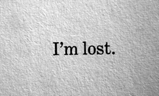 Iam Lost stiker 😔