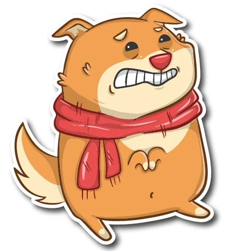 Пёс Ибу без текста emoji 😰