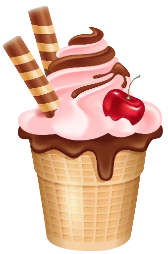 Telegram Sticker «Taste_Icecream» 😁