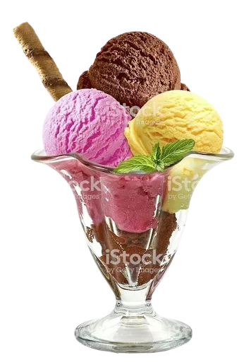 Стікер Telegram «Ice Cream» 😚