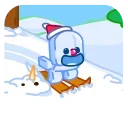 Ice Man emoji ⛷