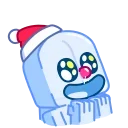 Ice Man emoji 🌨