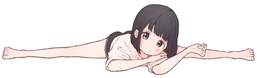 Telegram Sticker «Ichika (Issa Kawaguchi) » 😳