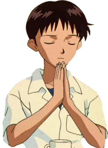 Shinji Ikari emoji 😞