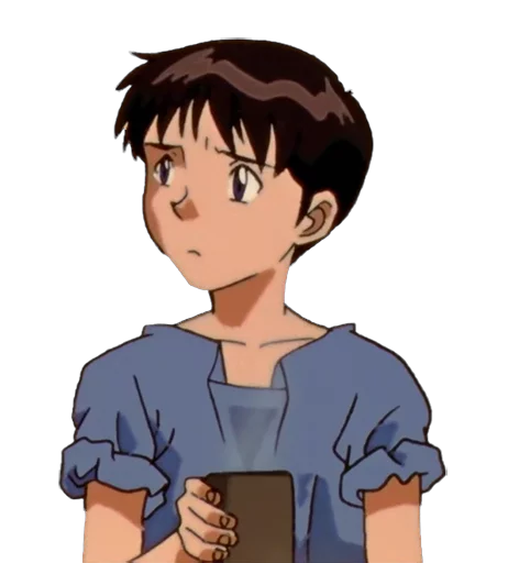 Shinji Ikari emoji 🙁