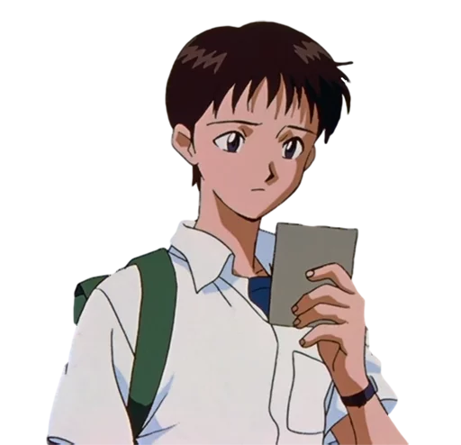 Shinji Ikari emoji 🤔