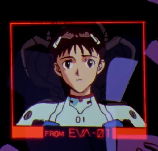 Shinji Ikari emoji 📺