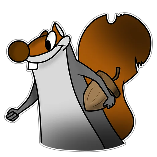Telegram Sticker «Squirrels» ☺️
