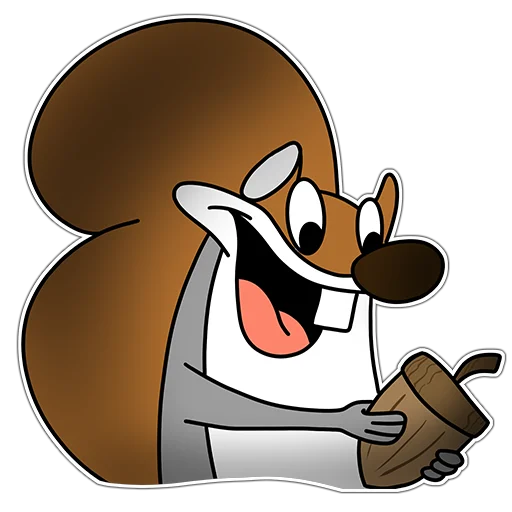 Telegram Sticker «Squirrels» 😃